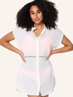 LingaDore Damen Tunik in weiß
