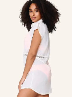 LingaDore Damen Tunik in weiß