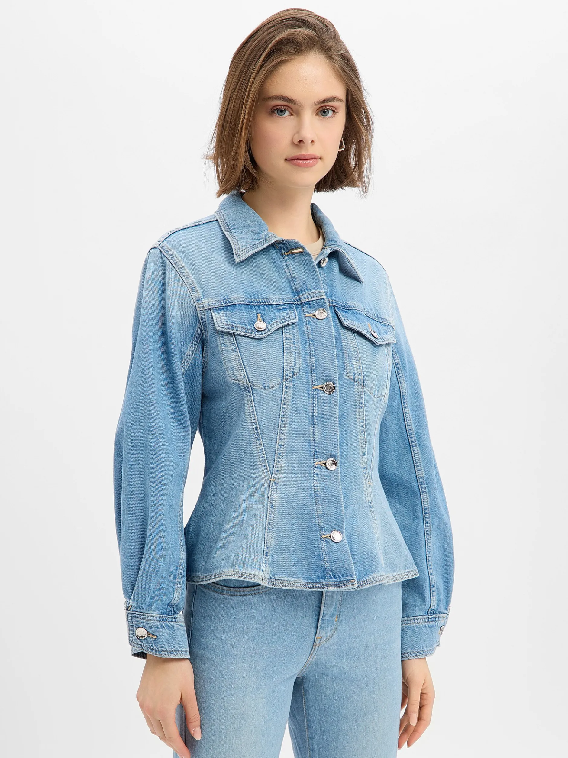 Liu Jo Collection Damen Jeansjacke in bleached