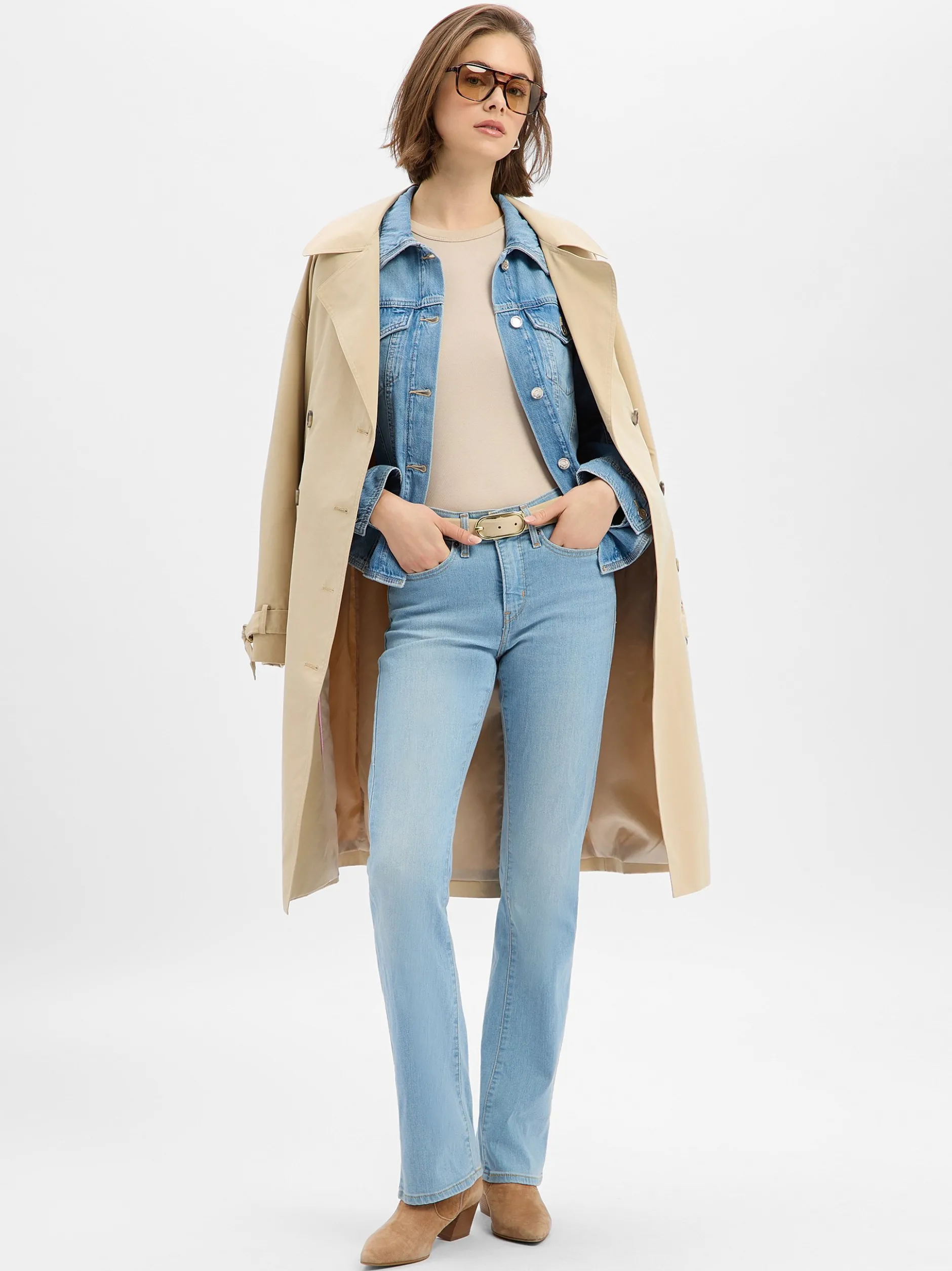 Liu Jo Collection Damen Jeansjacke in bleached