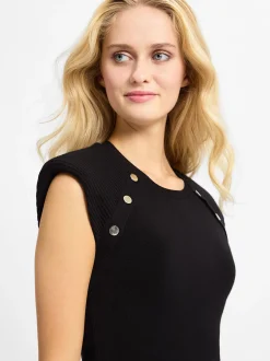 Liu Jo Collection Damen Strickkleid in schwarz