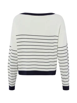 Liu Jo Collection Damen Strickpullover in ecru marine