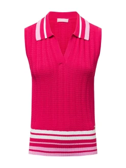 Liu Jo Collection Damen Stricktop in himbeer