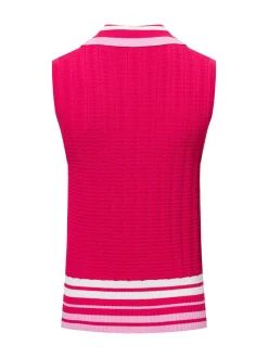 Liu Jo Collection Damen Stricktop in himbeer