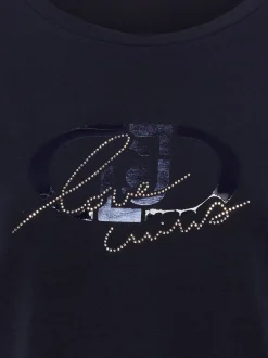 Liu Jo Collection Damen T-Shirt in marine