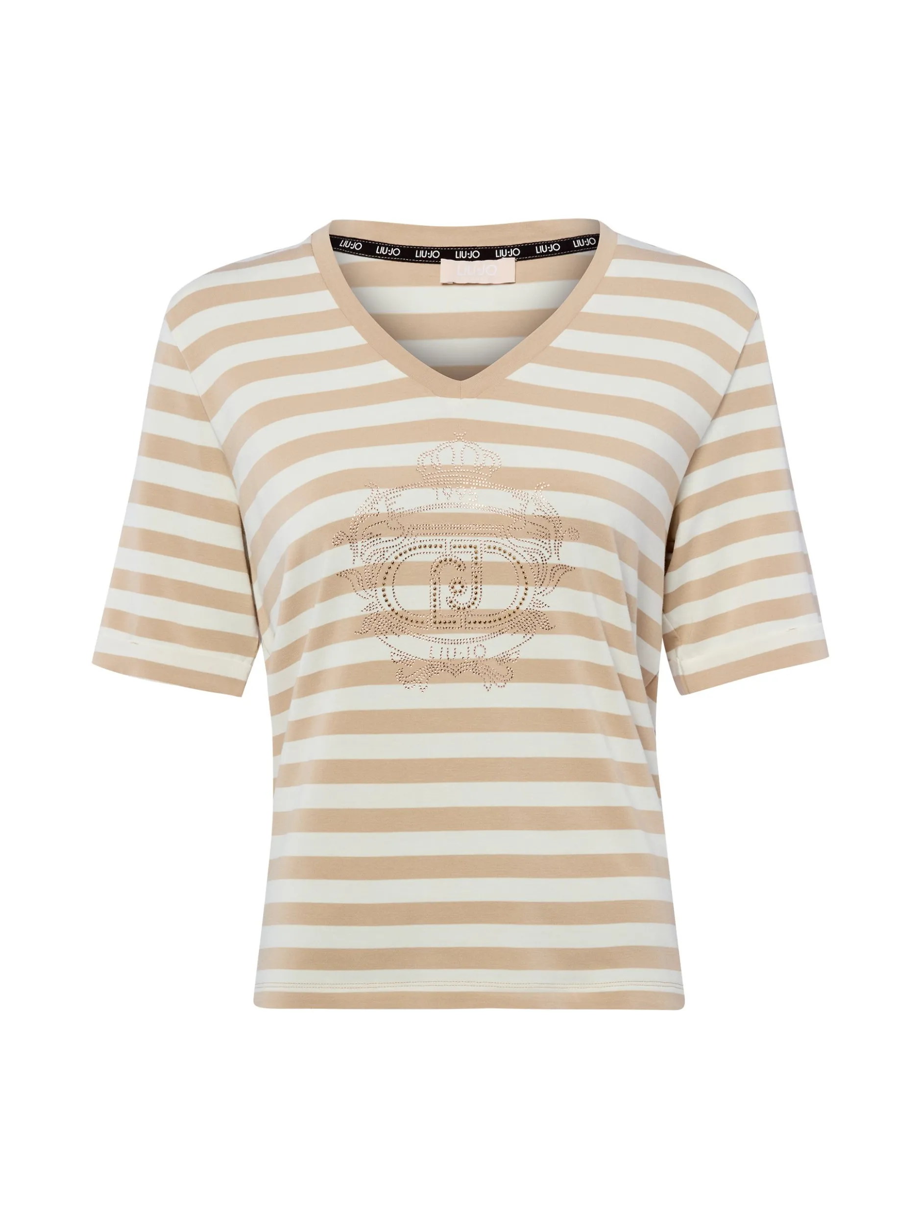 Liu Jo Collection Damen T-Shirt in ecru beige