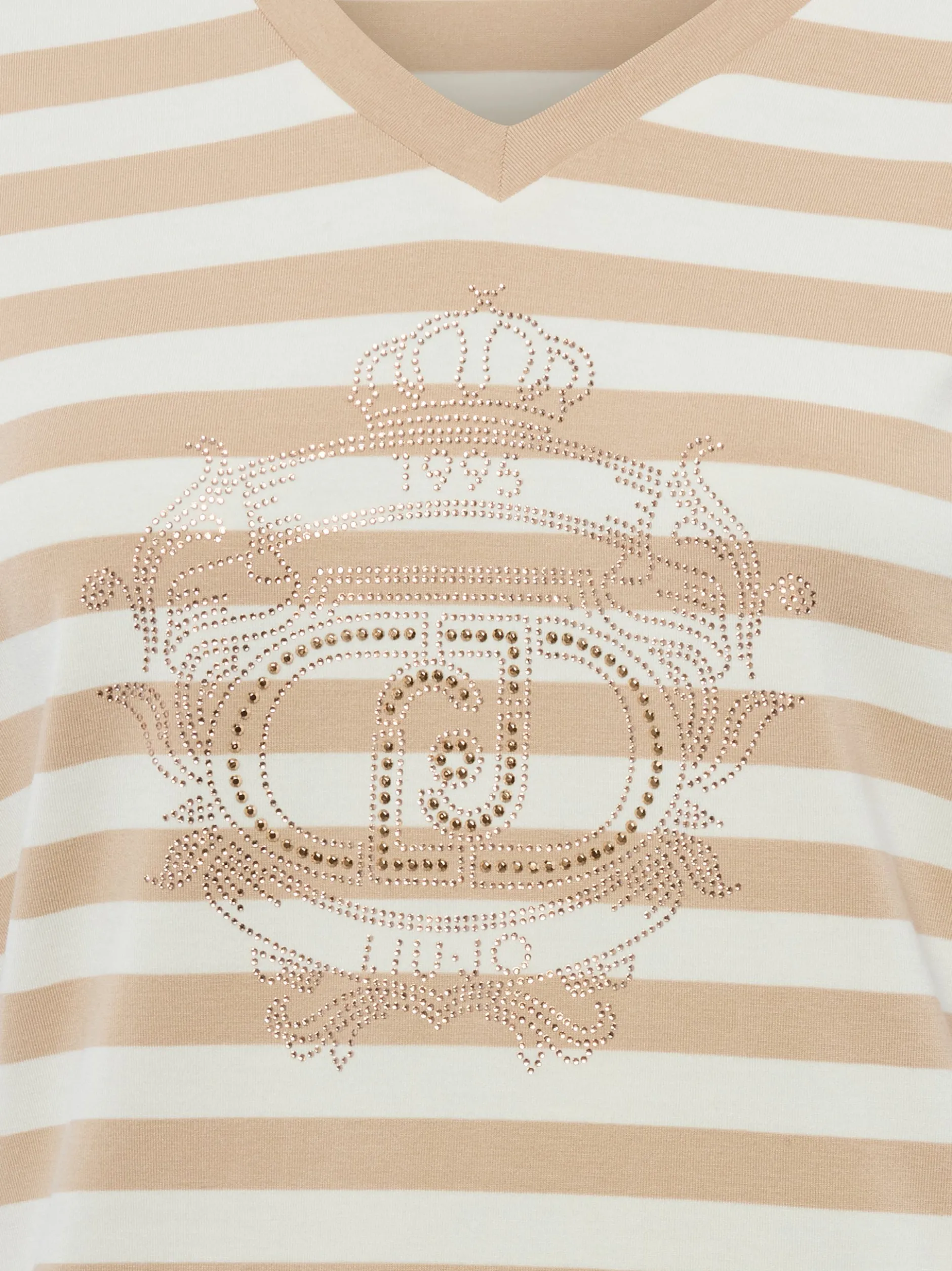 Liu Jo Collection Damen T-Shirt in ecru beige