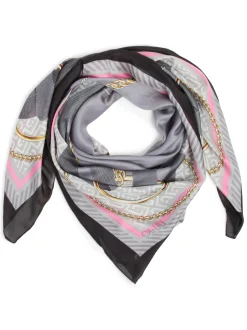 Liu Jo Collection Damen Tuch in grau rosa