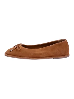 Lloyd Damen Ballerina in cognac - 1,5 cm Absatz