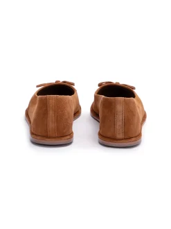 Lloyd Damen Ballerina in cognac - 1,5 cm Absatz