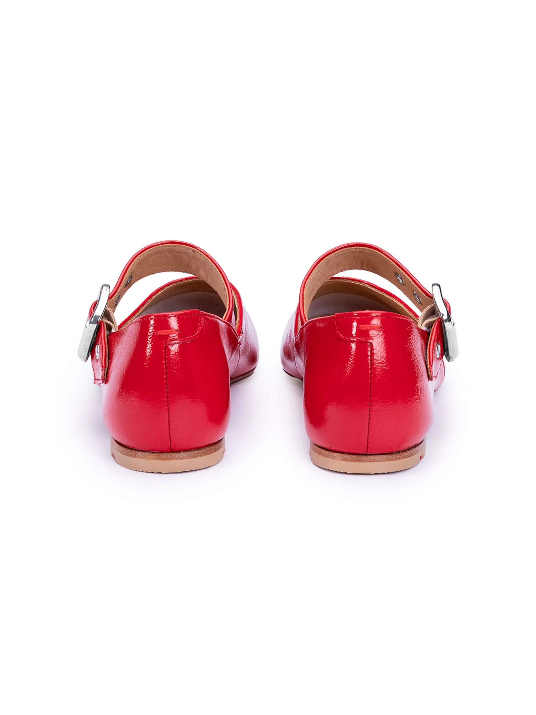 Lloyd Damen Bootsschuhe in rot - 0,5 cm Absatz