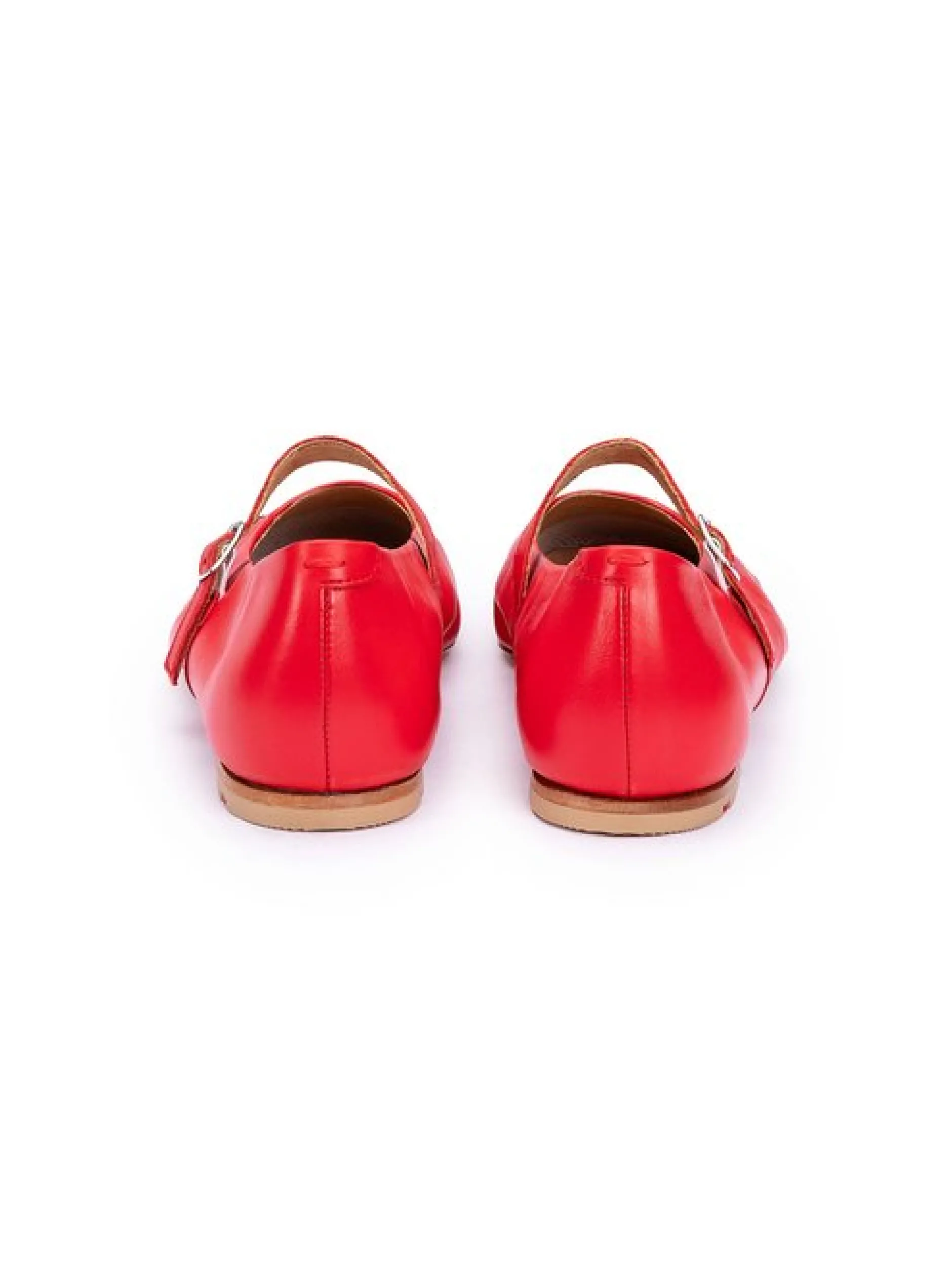 Lloyd Damen Bootsschuhe in rot - 0,5 cm Absatz