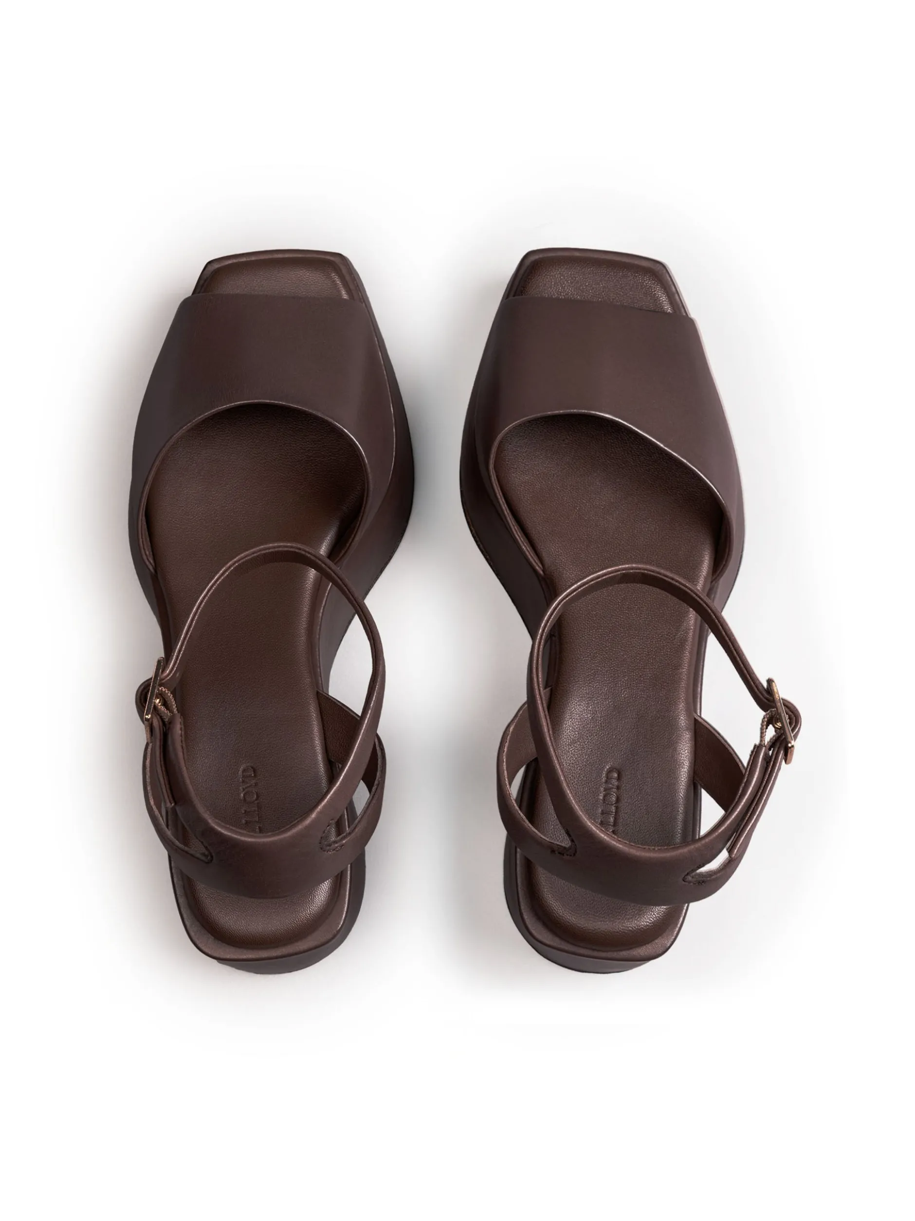 Lloyd Damen Riemchensandale in cognac - 5,0 cm Absatz