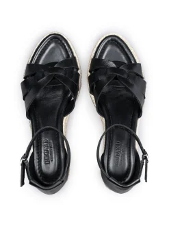 Lloyd Damen Riemchensandale in schwarz - 7,0 cm Absatz