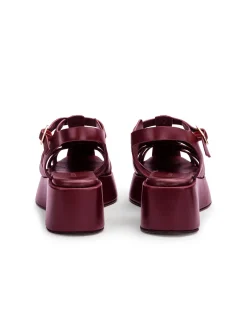 Lloyd Damen Sandale in rot - 5,0 cm Absatz