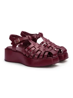 Lloyd Damen Sandale in rot - 5,0 cm Absatz