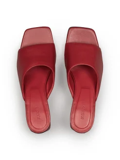 Lloyd Damen Sandale in rot - 5,5 cm Absatz