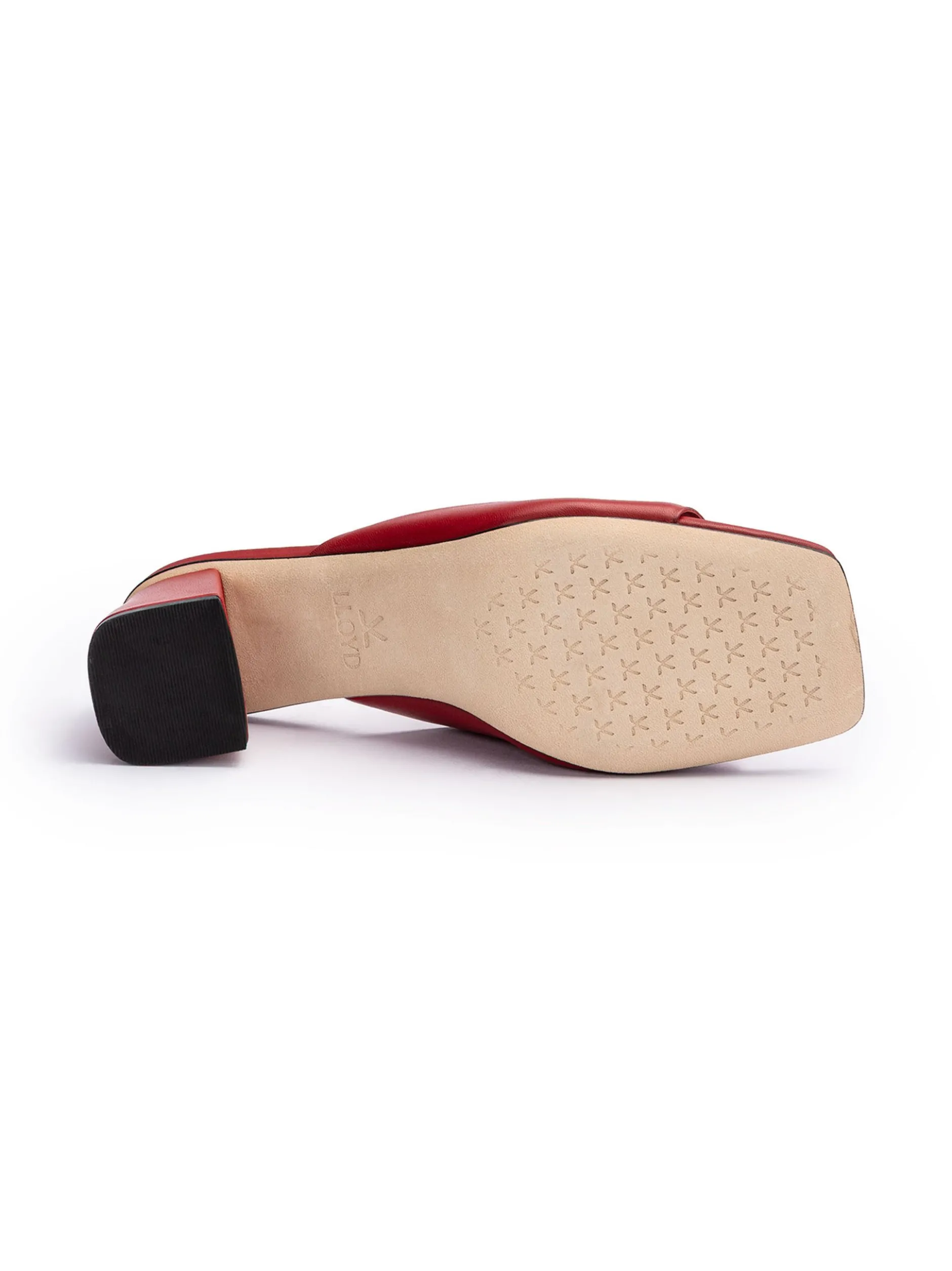 Lloyd Damen Sandale in rot - 5,5 cm Absatz