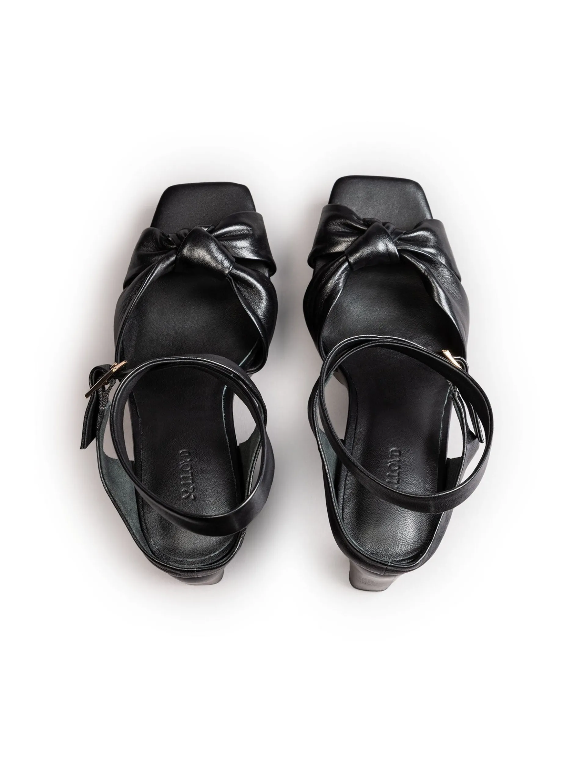 Lloyd Damen Sandale in schwarz - 9,5 cm Absatz