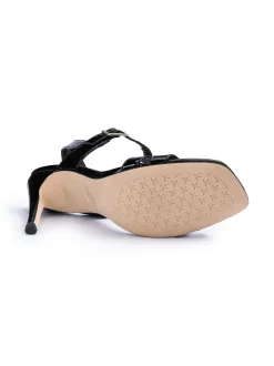 Lloyd Damen Sandale in schwarz - 10,0 cm Absatz