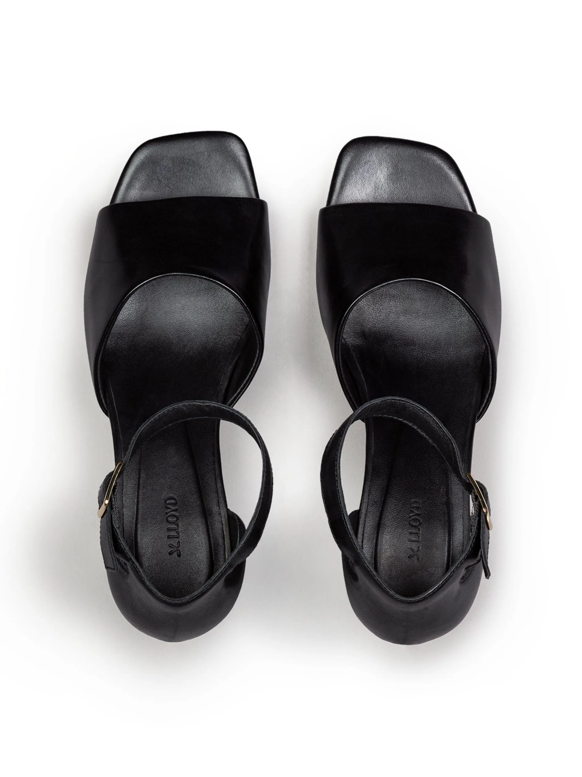 Lloyd Damen Sandale in schwarz - 5,5 cm Absatz