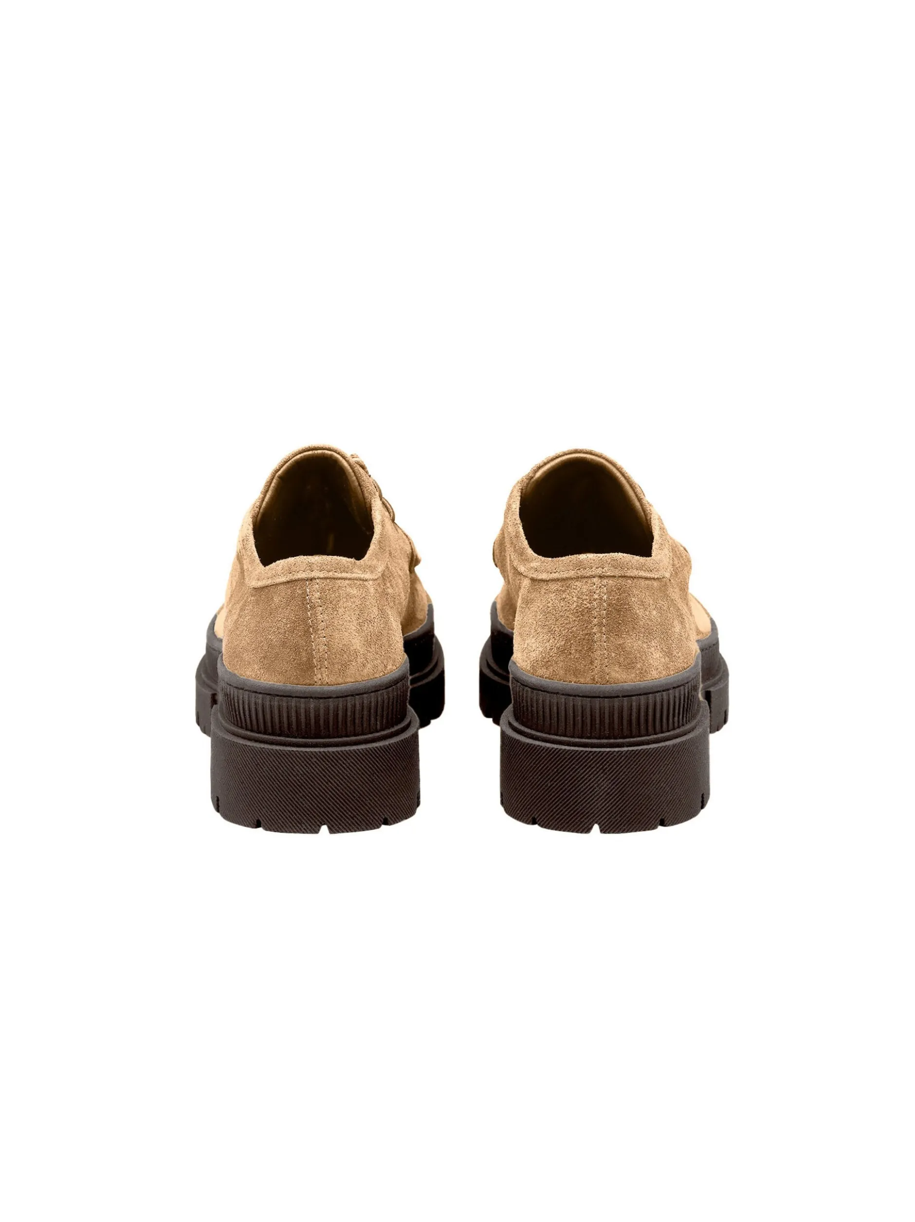 Lloyd Damen Schnürschuh in beige - 0 cm Absatz