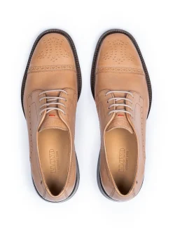 Lloyd Damen Schnürschuh in cognac - 2,5 cm Absatz