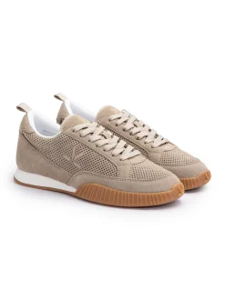 Lloyd Damen Sneaker in beige - 1,0 cm Absatz