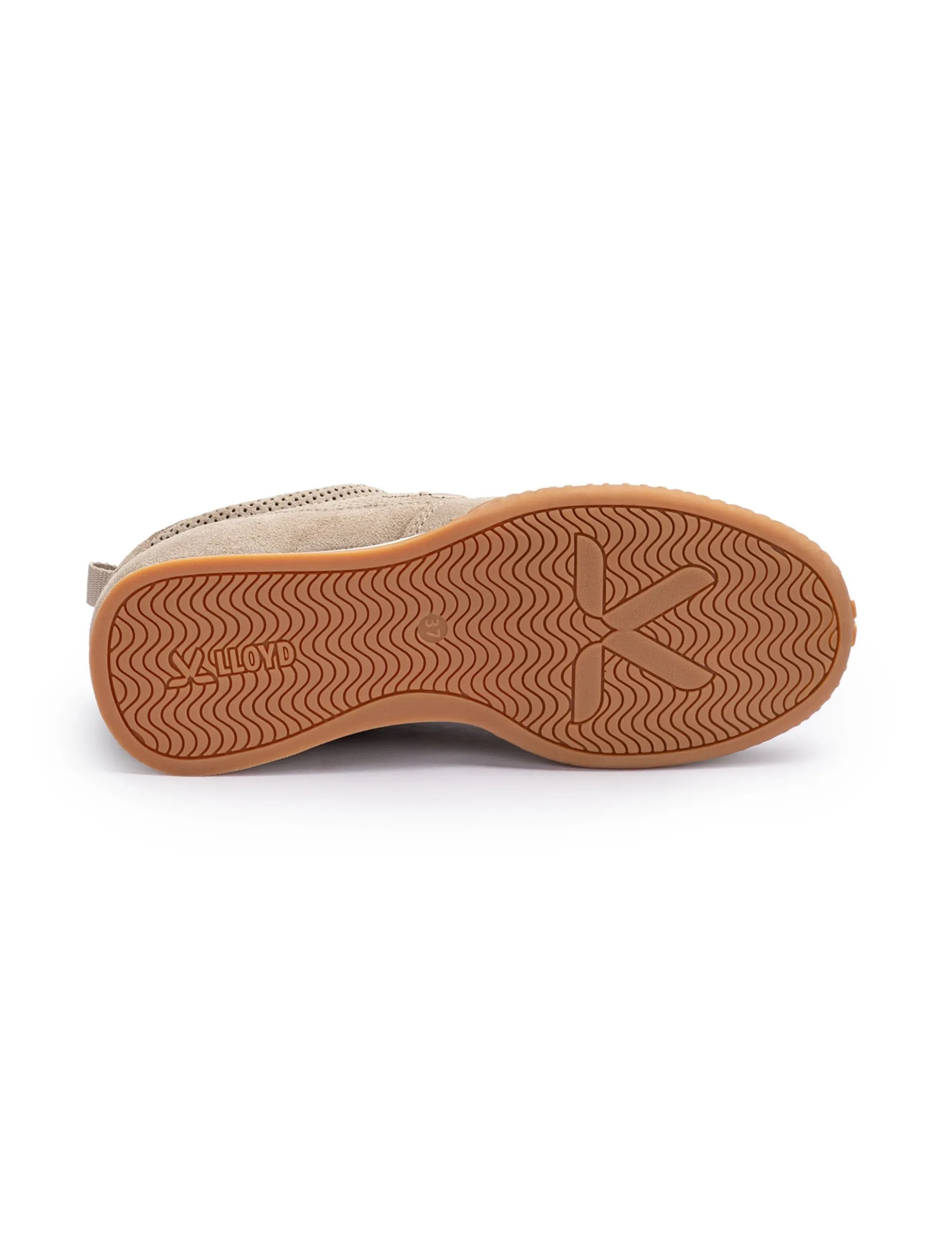 Lloyd Damen Sneaker in beige - 1,0 cm Absatz
