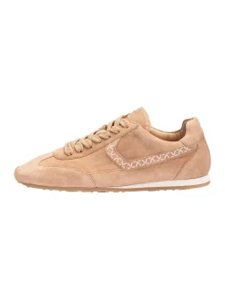 Lloyd Damen Sneaker in beige - 0,5 cm Absatz