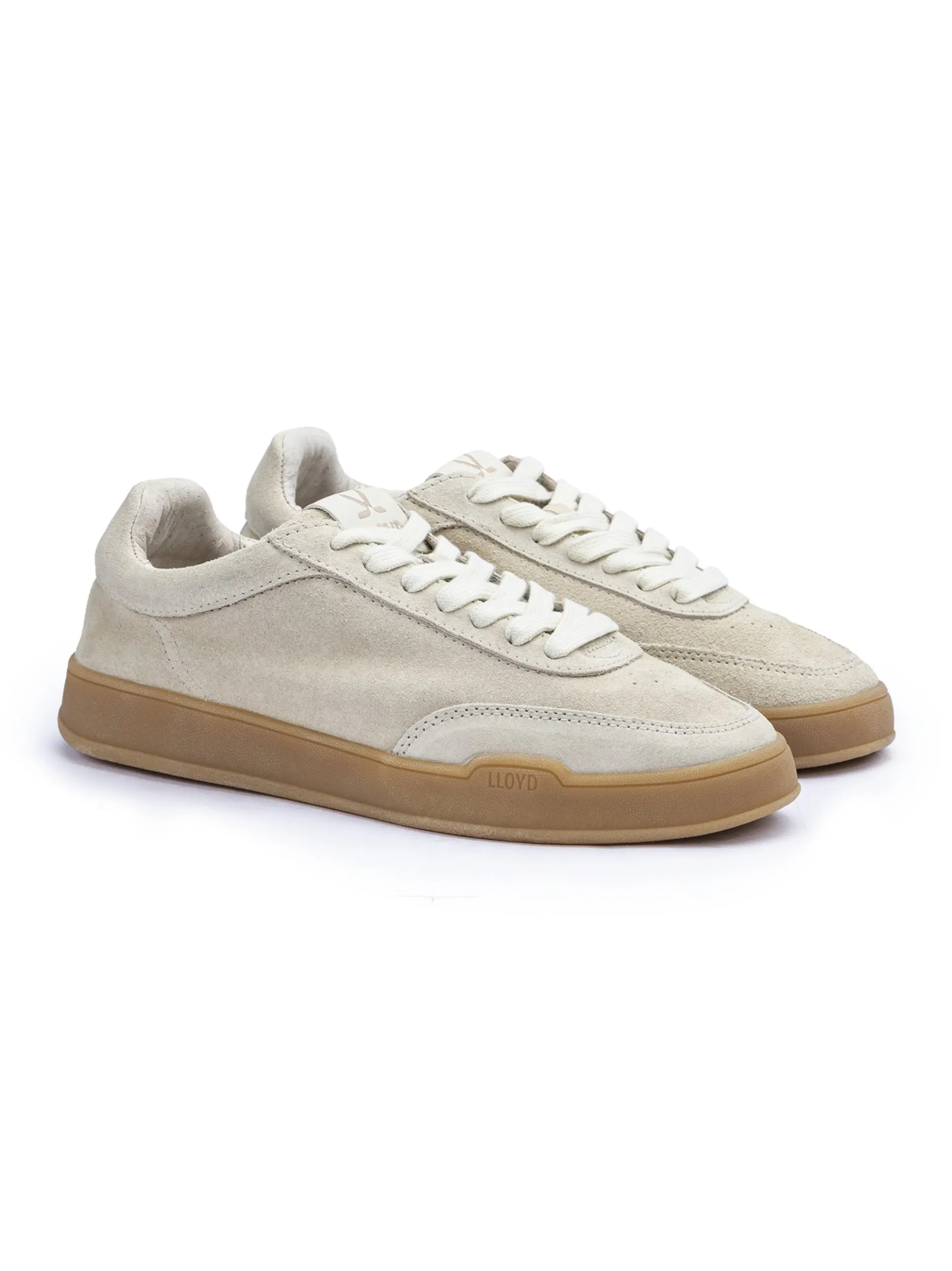 Lloyd Damen Sneaker in beige - 0 cm Absatz