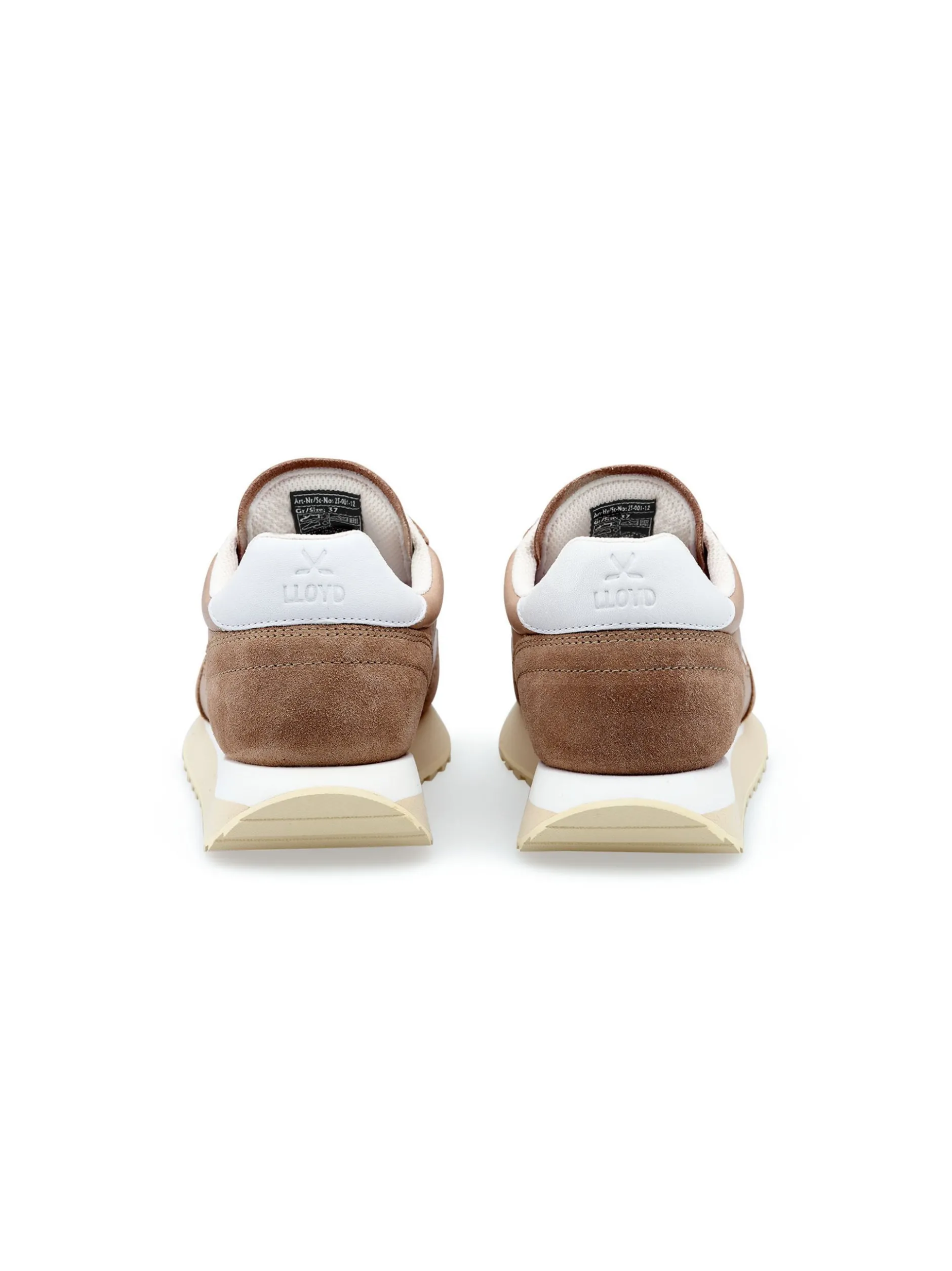 Lloyd Damen Sneaker in beige - 2,0 cm Absatz