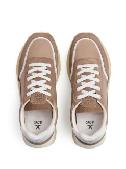 Lloyd Damen Sneaker in beige - 2,0 cm Absatz