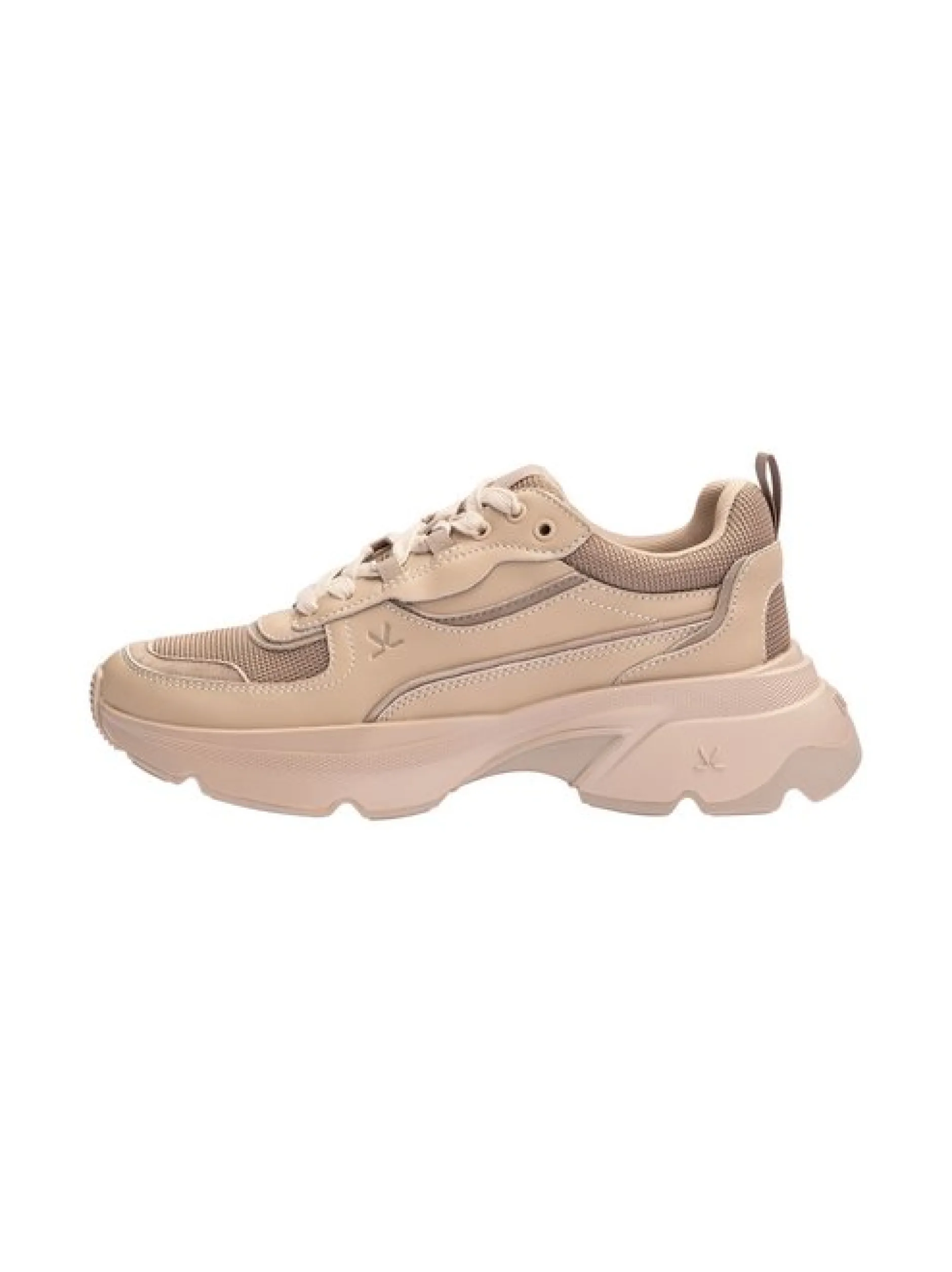 Lloyd Damen Sneaker in beige - 2,0 cm Absatz