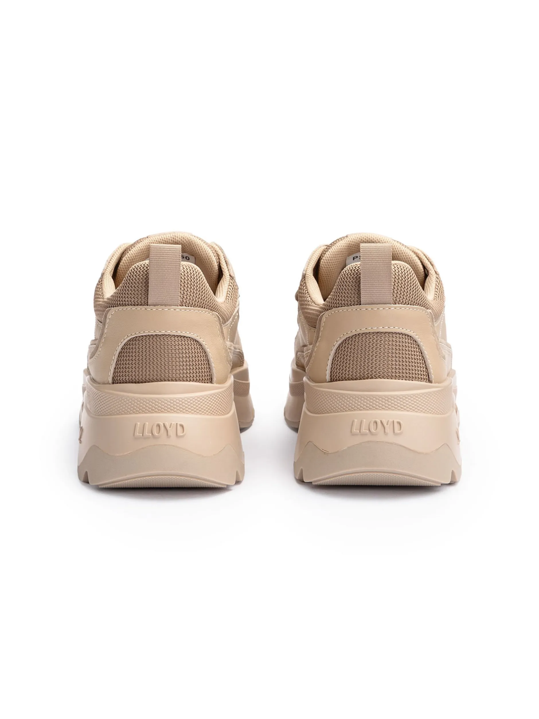Lloyd Damen Sneaker in beige - 2,0 cm Absatz