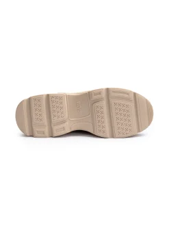 Lloyd Damen Sneaker in beige - 2,0 cm Absatz