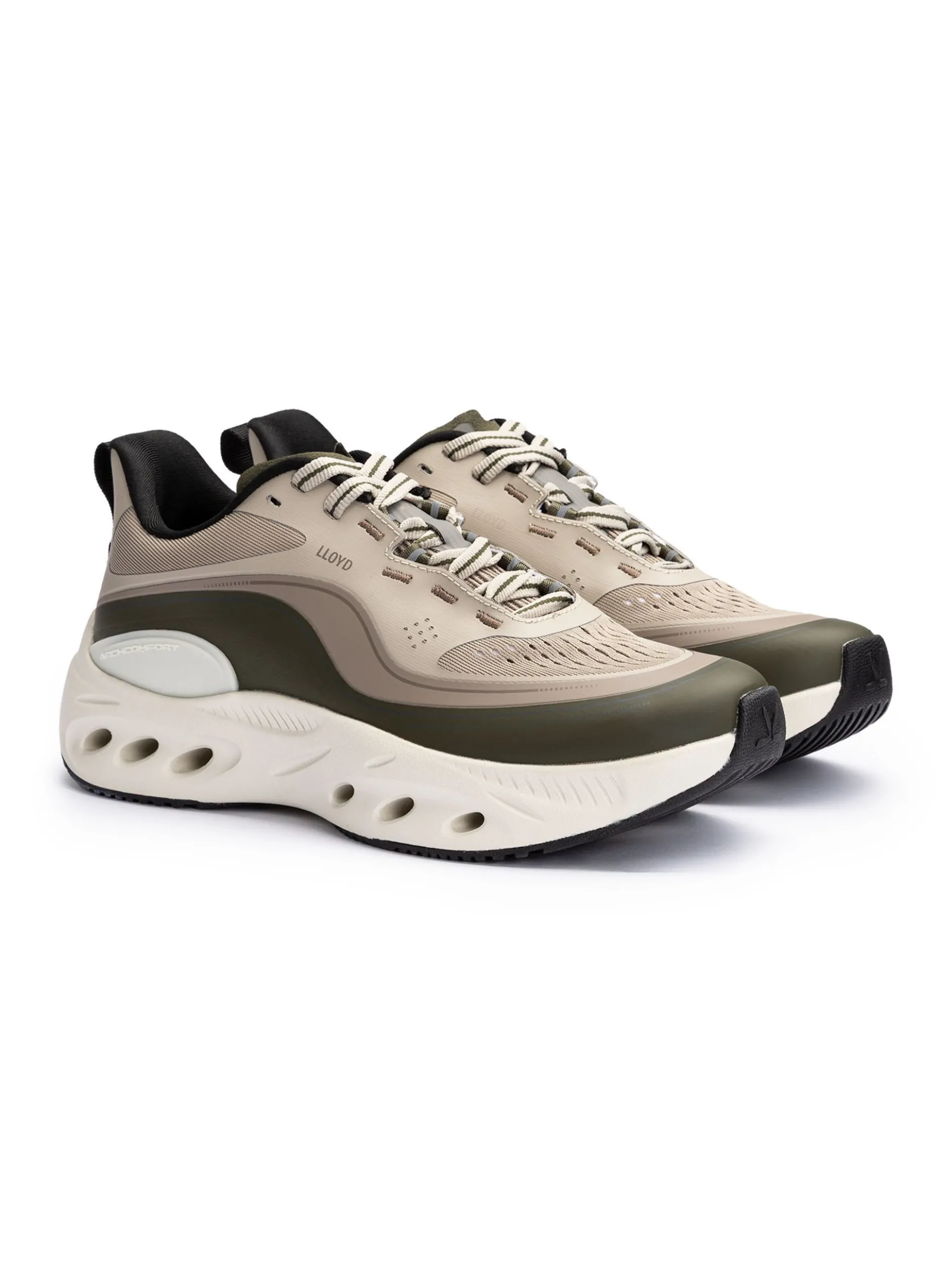 Lloyd Damen Sneaker in cognac - 2,0 cm Absatz
