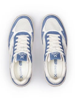 Lloyd Damen Sneaker in hellblau - 0 cm Absatz
