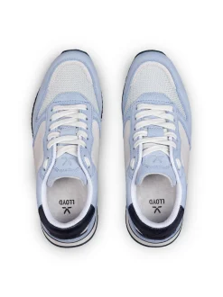 Lloyd Damen Sneaker in hellblau - 1,0 cm Absatz