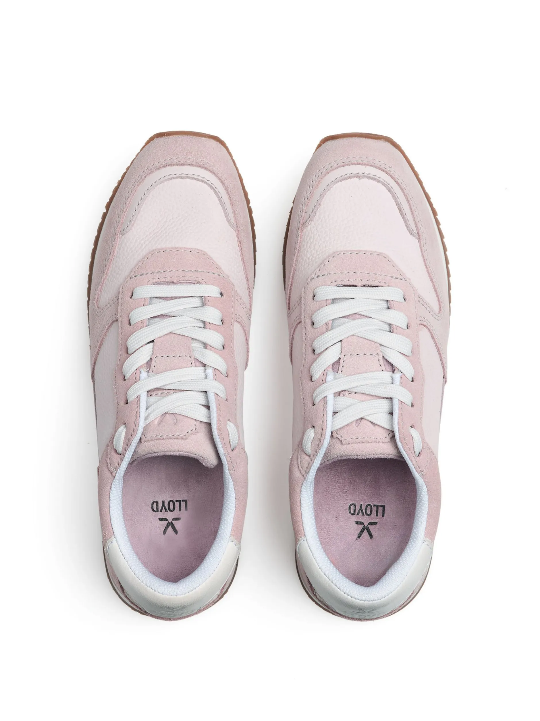 Lloyd Damen Sneaker in rosa - 1,0 cm Absatz