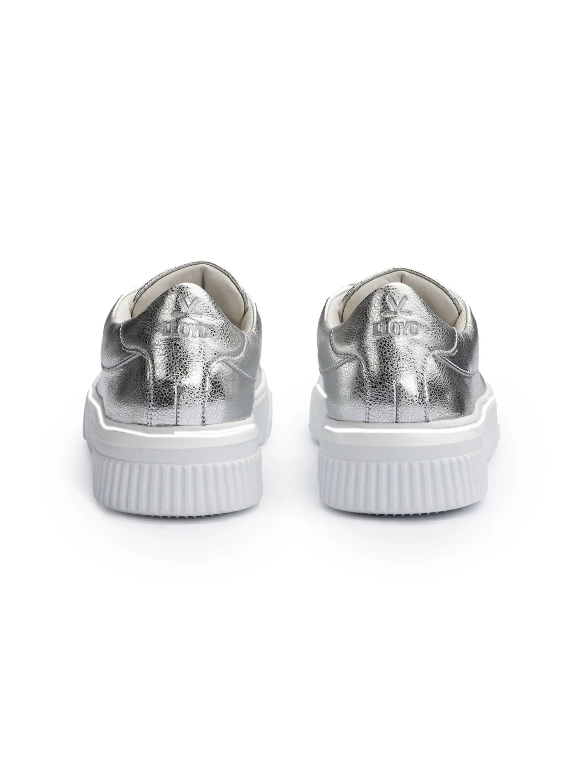 Lloyd Damen Sneaker in silber - 1,0 cm Absatz