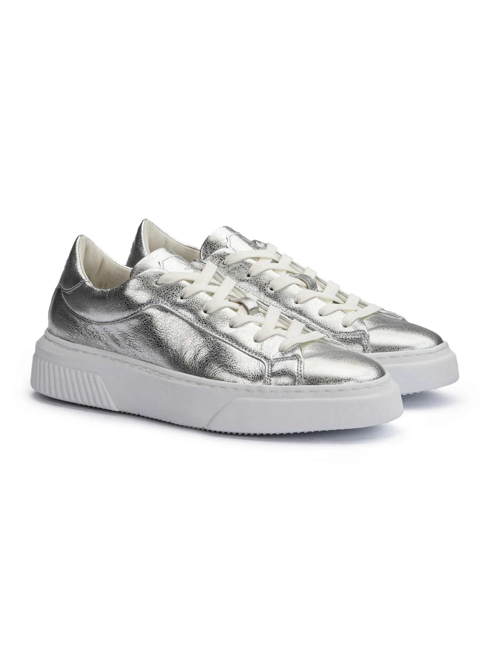 Lloyd Damen Sneaker in silber - 1,0 cm Absatz