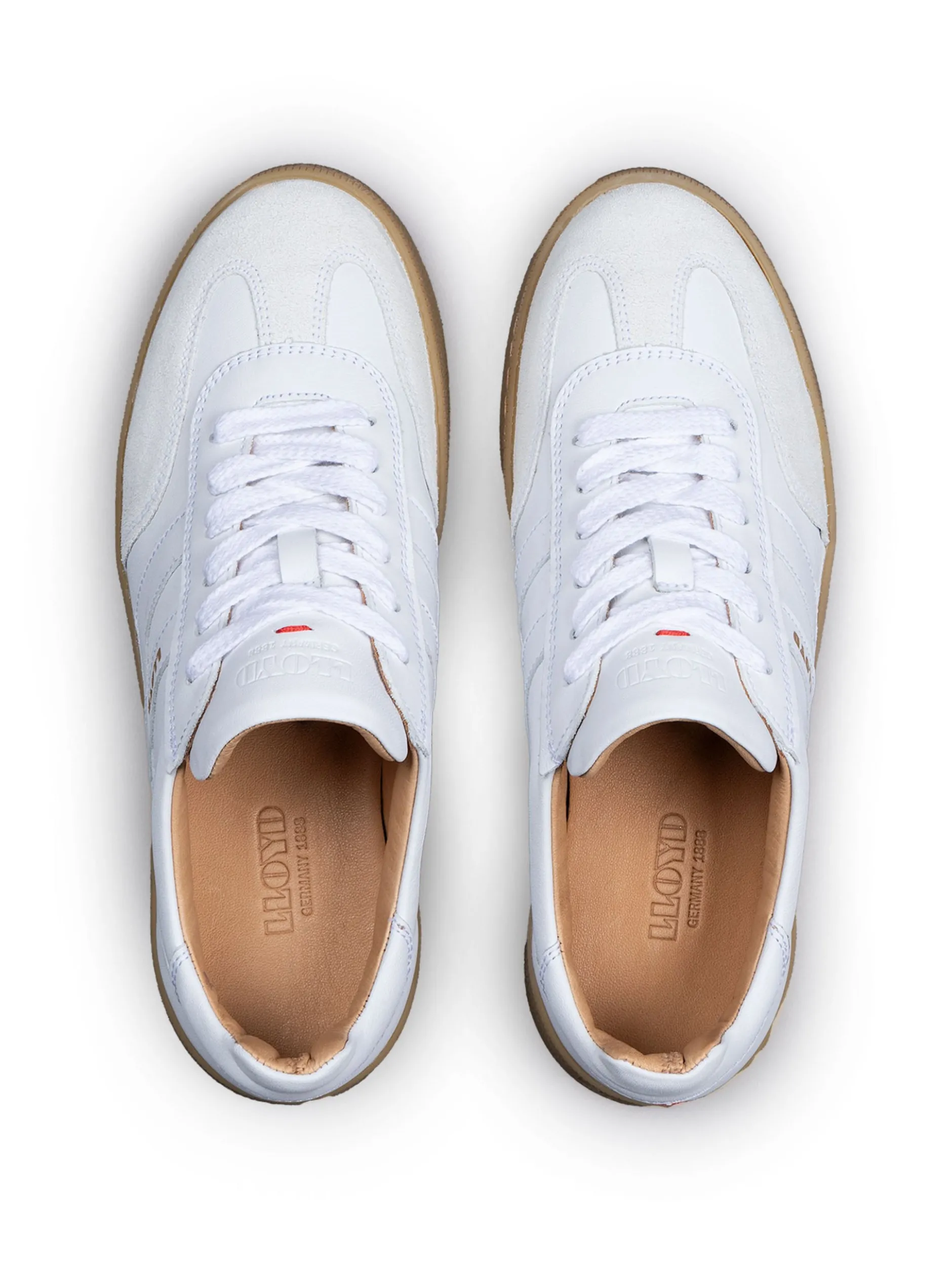 Lloyd Damen Sneaker in weiß - 1,0 cm Absatz