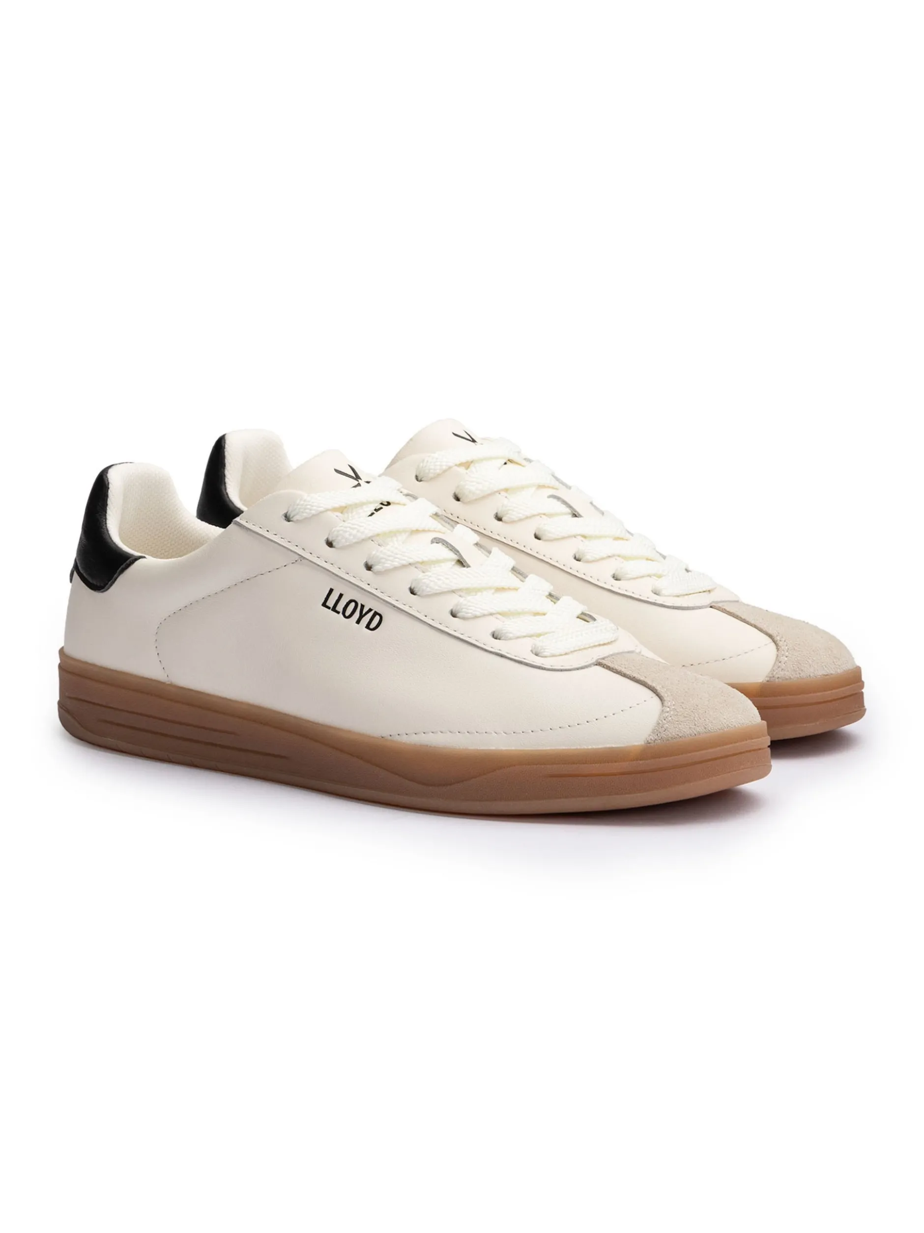Lloyd Damen Sneaker in weiß - 0 cm Absatz