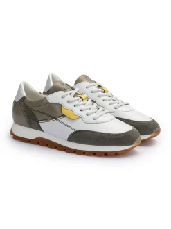 Lloyd Damen Sneaker in weiß mehrfarbig - 1,0 cm Absatz