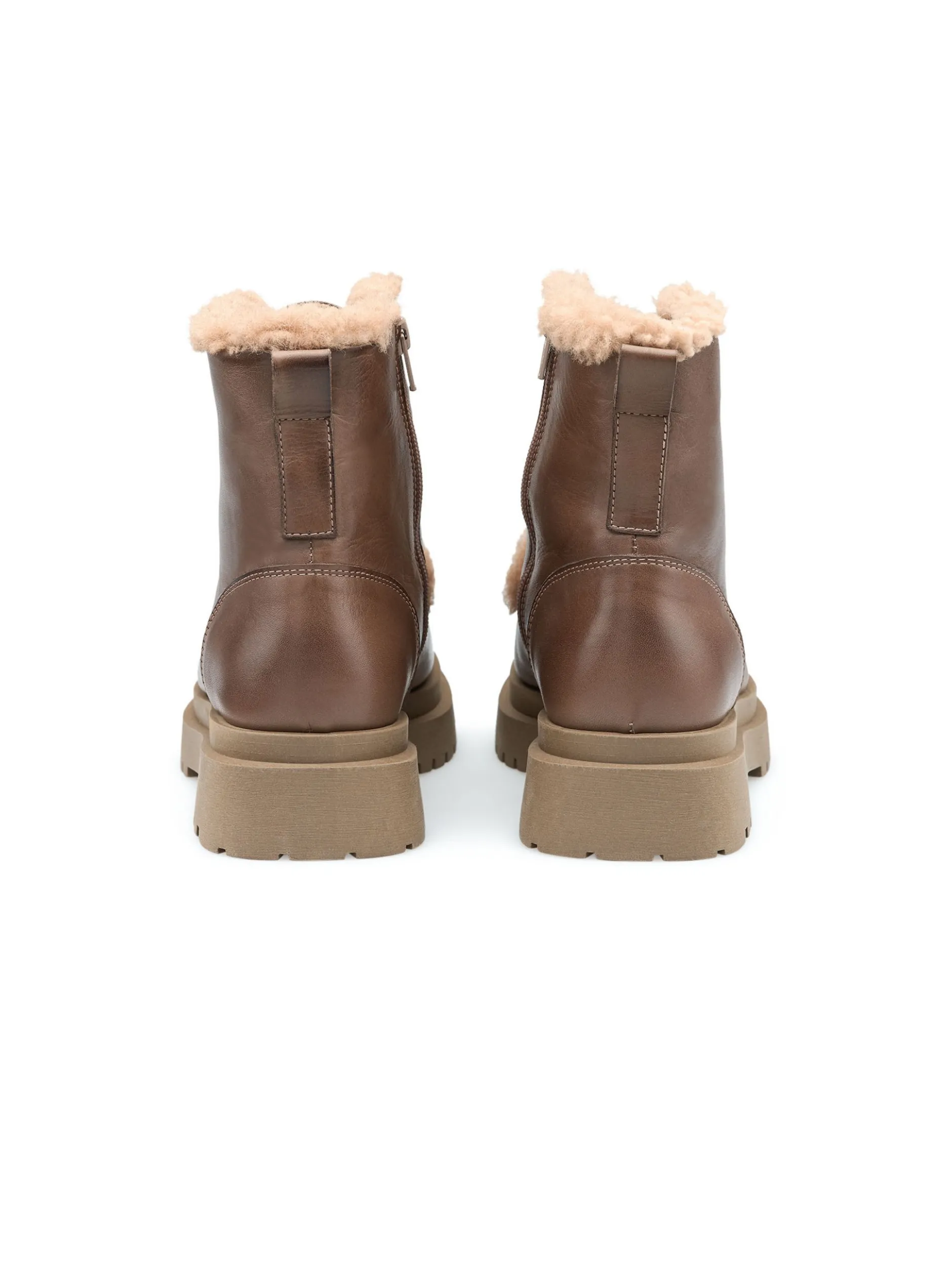 Lloyd Damen Stiefelette in cognac - 2,0 cm Absatz