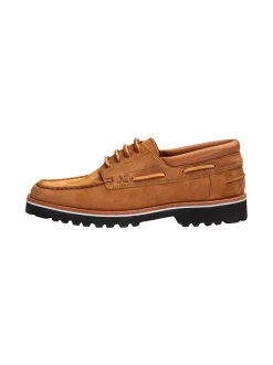 Lloyd Herren Bootsschuhe - MARCH in cognac - 0 cm Absatz