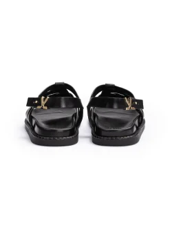 Lloyd Herren Sandale - AXIS in schwarz - 0 cm Absatz