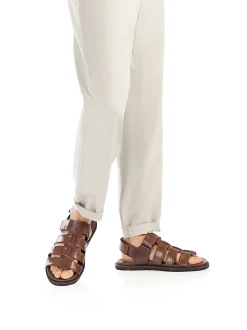 Lloyd Herren Sandale - EMORY in cognac - 0 cm Absatz