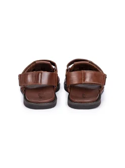 Lloyd Herren Sandale - EMORY in cognac - 0 cm Absatz